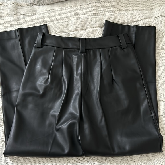 Rachel Zoe faux leather black pants - Picture 5 of 16